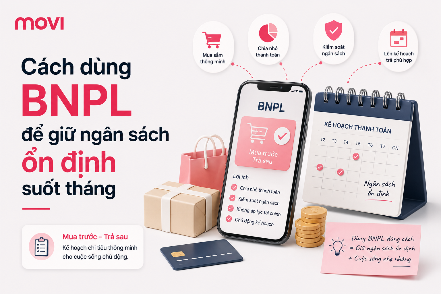 Cách dùng BNPL để giữ ngân sách ổn định suốt tháng